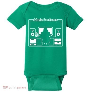 Electronic Music Producer Beatmaker Baby Bodysuit
