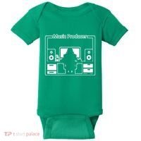 Electronic Music Producer Beatmaker Baby Bodysuit thumb 0
