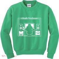 Electronic Music Producer Beatmaker Kids Sweatshirt thumb 0