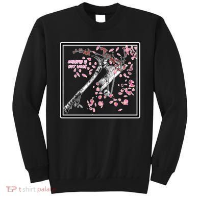 Empathy Is Not Weak Animae e Axe Floral Sweatshirt