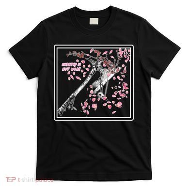 Empathy Is Not Weak Animae e Axe Floral T-Shirt