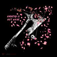 Empathy Is Not Weak Animae e Axe Floral Coffee Mug thumb 5