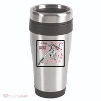 Empathy Is Not Weak Animae e Axe Floral 16oz Travel Tumbler thumb 0