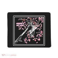 Empathy Is Not Weak Animae e Axe Floral Mousepad thumb 0
