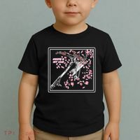 Empathy Is Not Weak Animae e Axe Floral Toddler T-Shirt thumb 2
