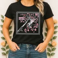 Empathy Is Not Weak Animae e Axe Floral Women's T-Shirt thumb 2