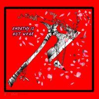 Empathy Is Not Weak Animae e Axe Floral Santa Hat thumb 1