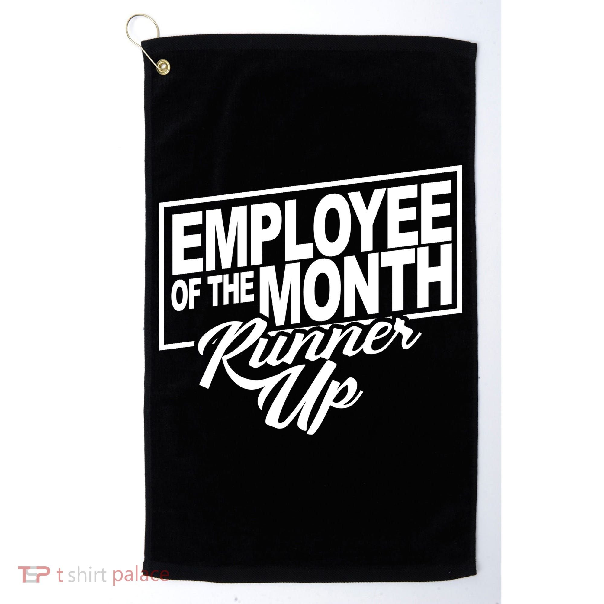 Employee Of The Month Runner Up Golf Towel