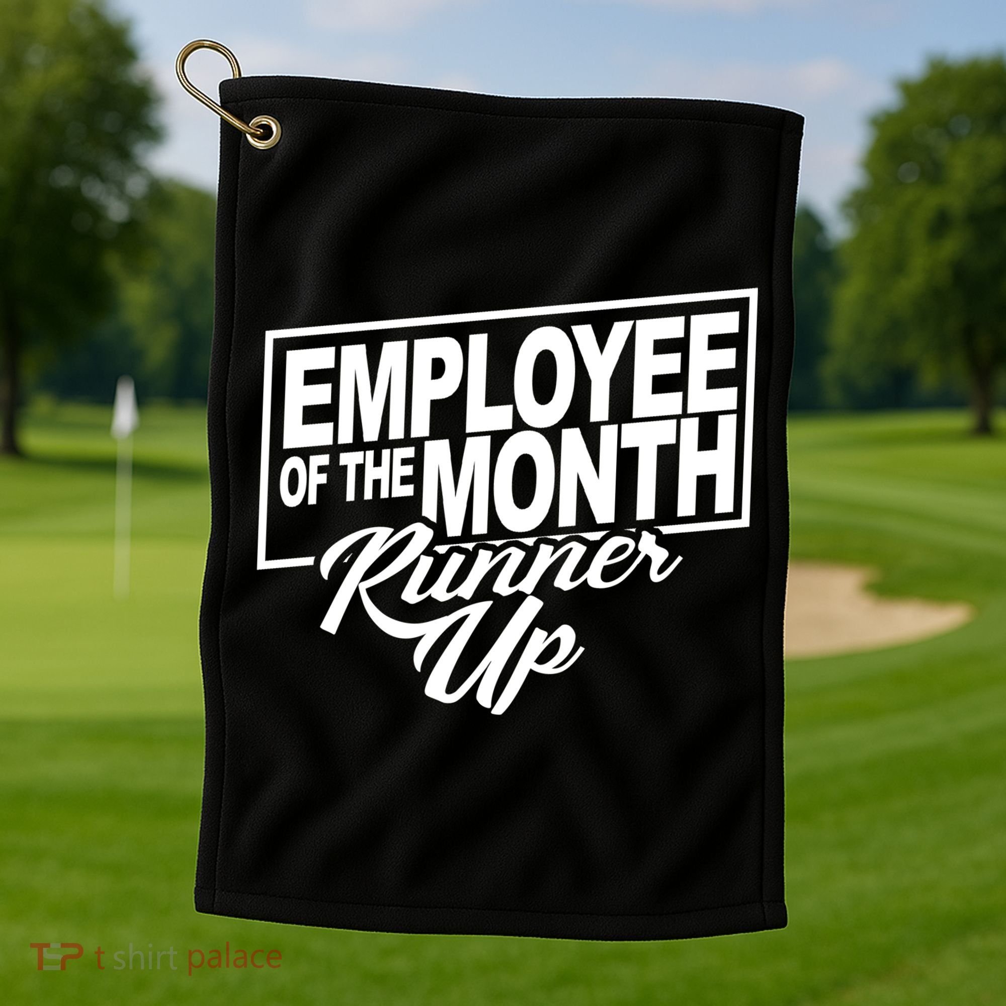 Employee Of The Month Runner Up Golf Towel