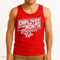 Employee Of The Month Runner Up Tank Top thumb 3