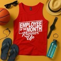 Employee Of The Month Runner Up Tank Top thumb 4