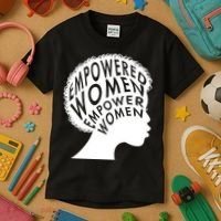 Empowered Women Kids T-Shirt thumb 3