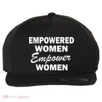 Empowered Women Empower Women Wool Snapback Cap thumb 0