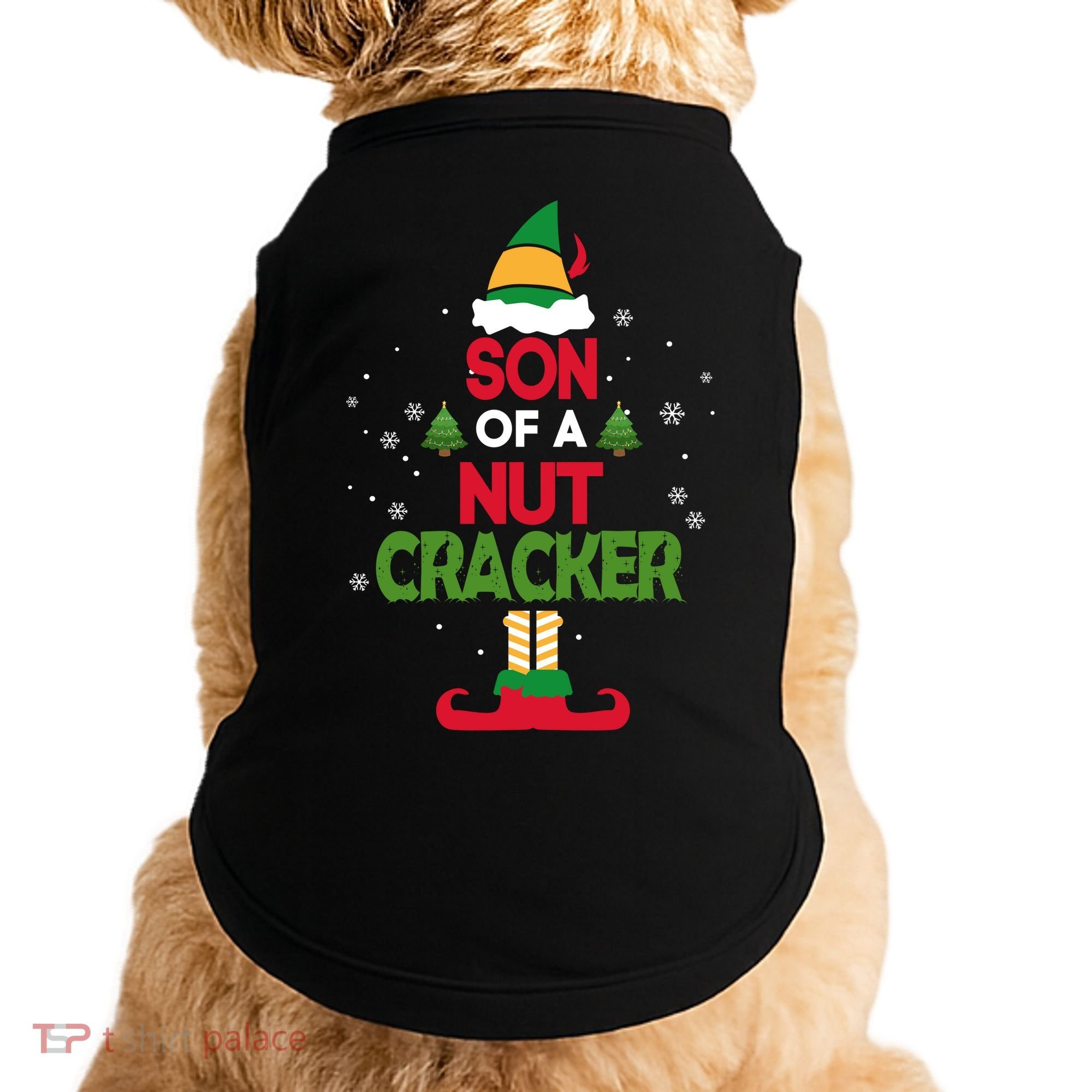 Elf Movie Quote Son Of A Nutcracker Doggie Tank
