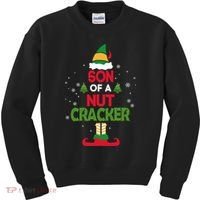 Elf Movie Quote Son Of A Nutcracker Kids Sweatshirt thumb 0
