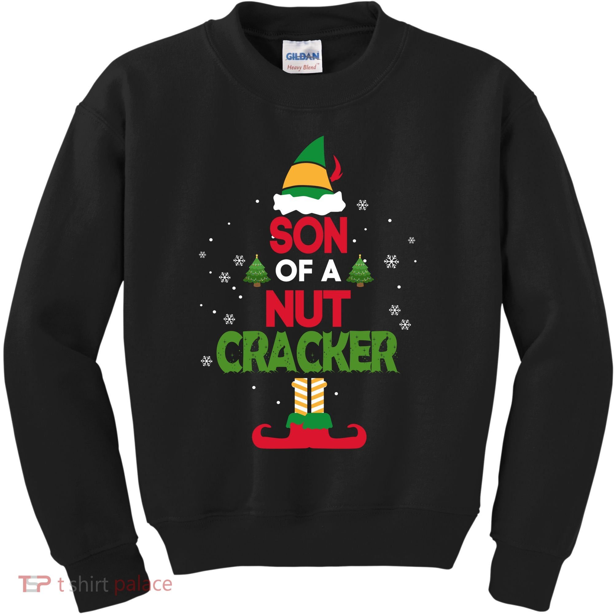 Elf Movie Quote Son Of A Nutcracker Kids Sweatshirt