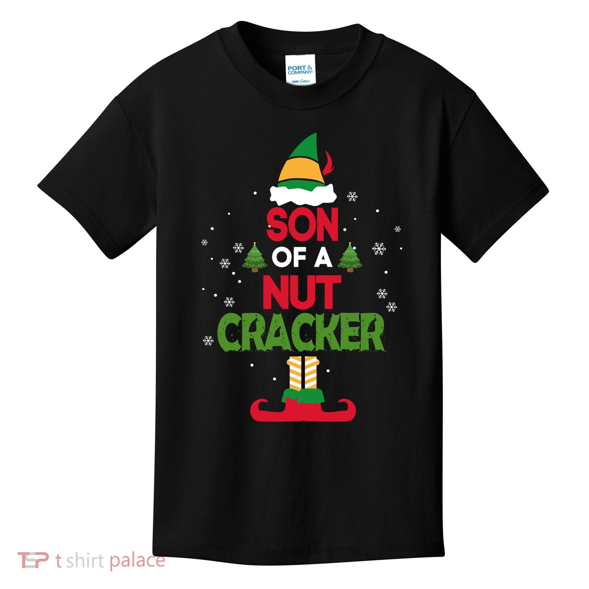 Elf Movie Quote Son Of A Nutcracker Kids T-Shirt