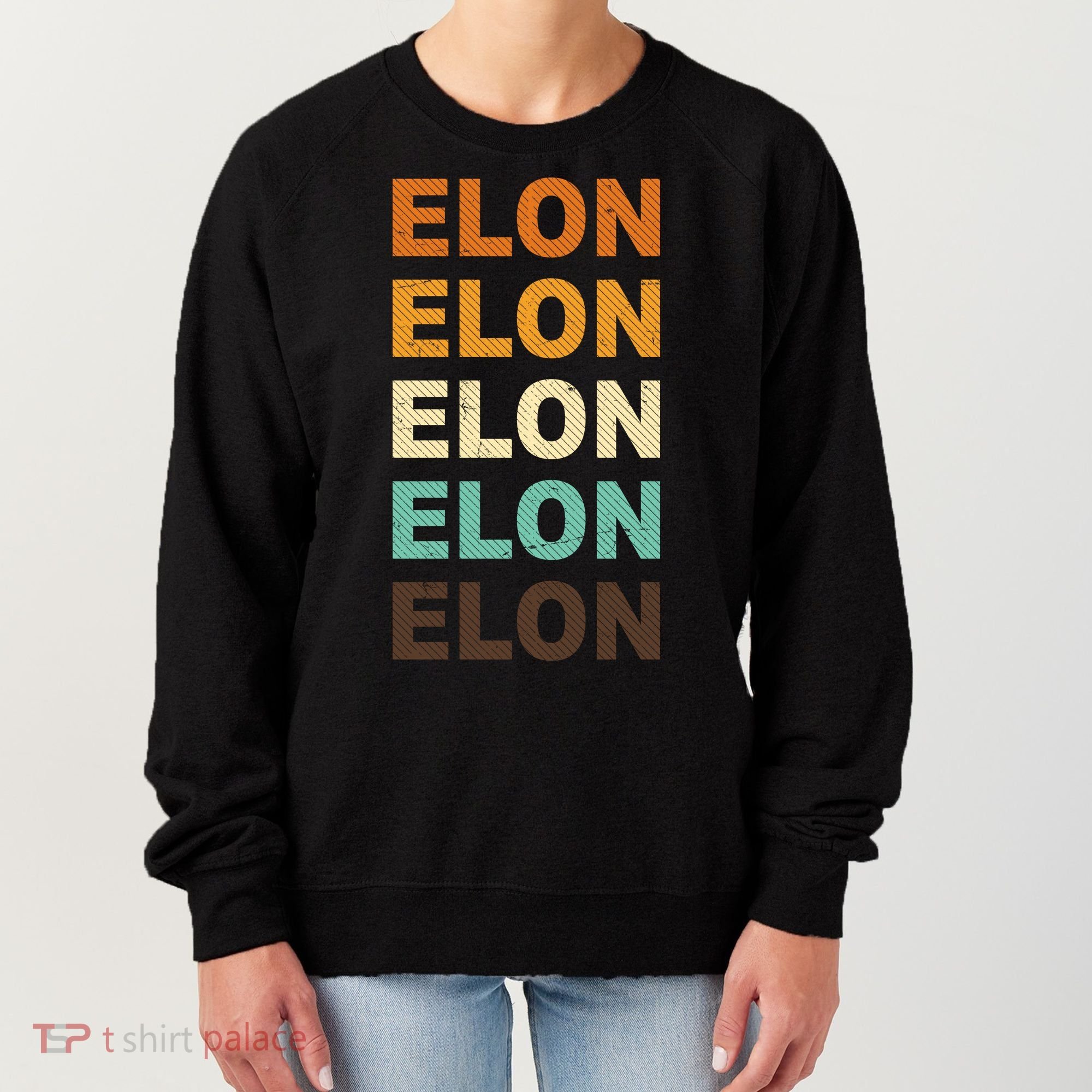 Elon Musk Retro Women's Sweatshirt