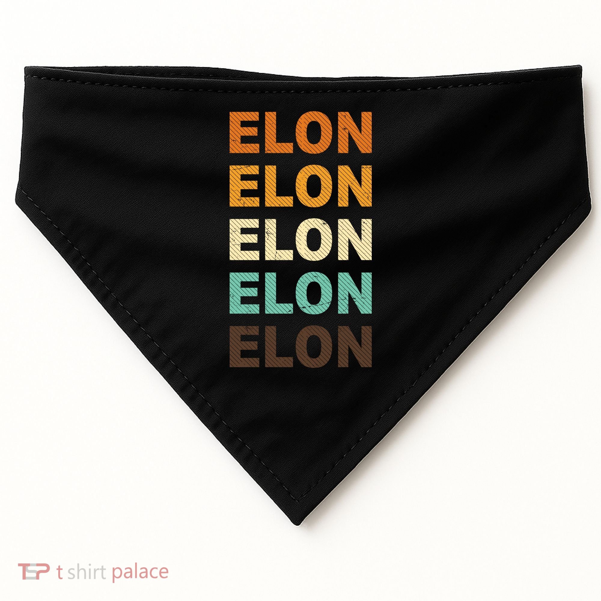 Elon Musk Retro USA-Made Doggie Bandana