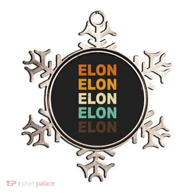 Elon Musk Retro Ornament
