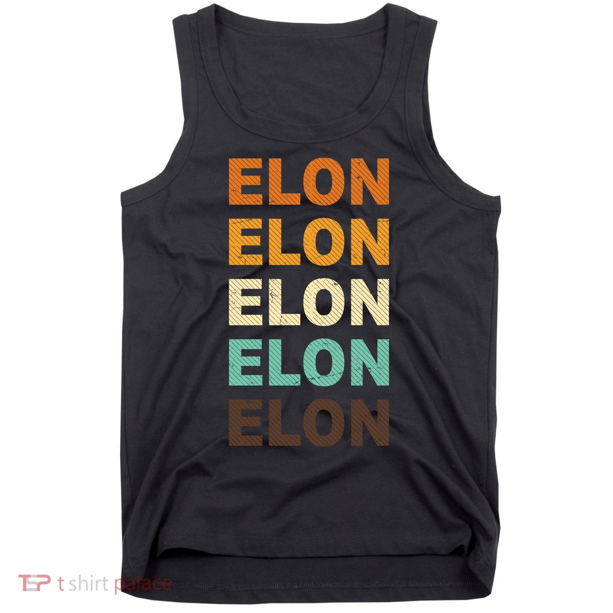 Elon Musk Retro Tank Top