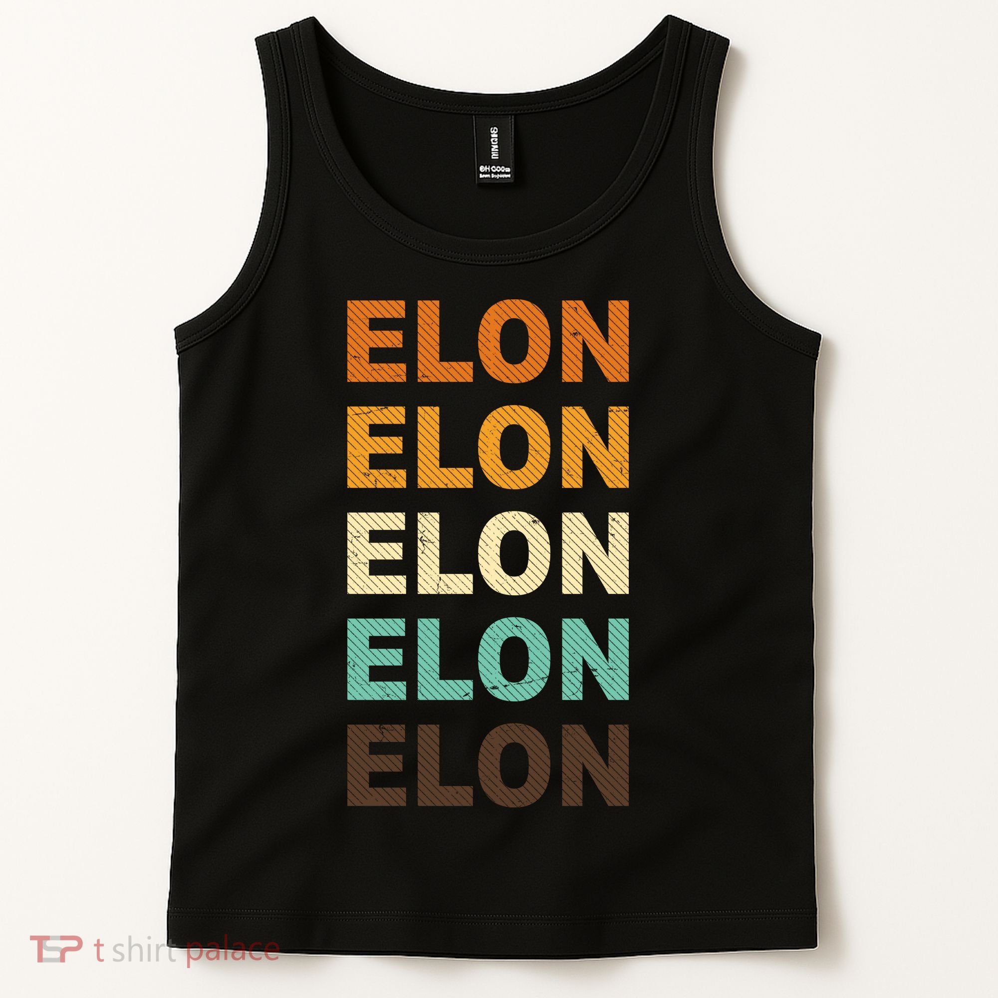 Elon Musk Retro Tank Top