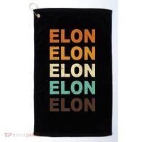 Elon Musk Retro Golf Towel thumb 0