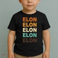 Elon Musk Retro Toddler T-Shirt thumb 2