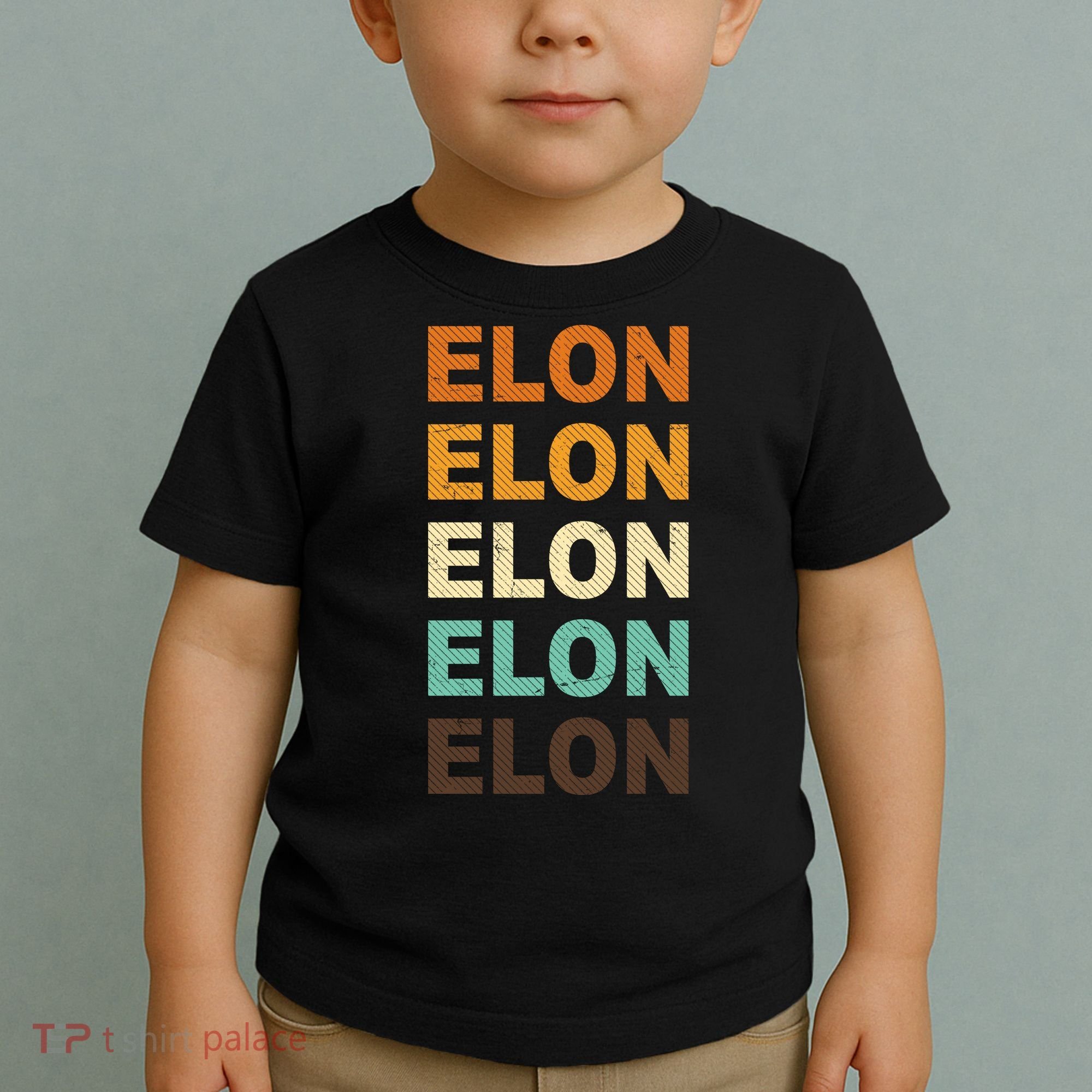 Elon Musk Retro Toddler T-Shirt