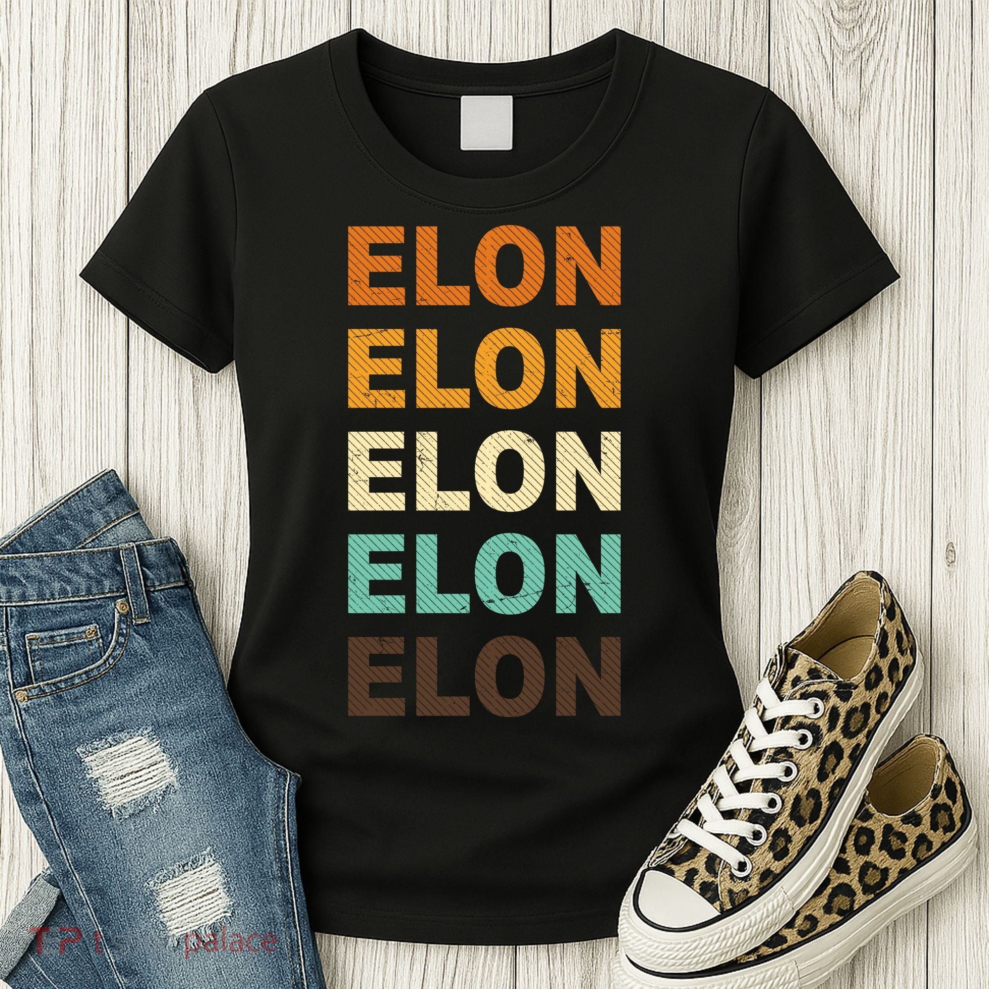 Elon Musk Retro Women's T-Shirt
