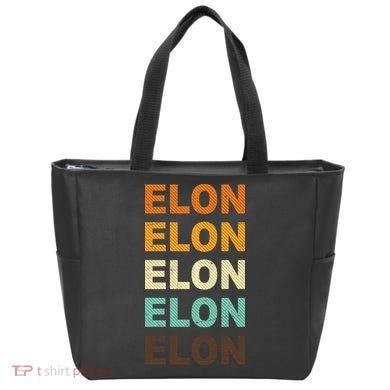 Elon Musk Retro Tote Bag