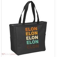 Elon Musk Retro Tote Bag thumb 2
