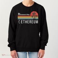 Ethereum My Retirement Plan Blockchain ETH Crypto HODL ETH Women's Sweatshirt thumb 0