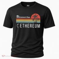 Ethereum My Retirement Plan Blockchain ETH Crypto HODL ETH Cooling Performance Crew T-Shirt thumb 0