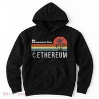 Ethereum My Retirement Plan Blockchain ETH Crypto HODL ETH Hoodie thumb 0