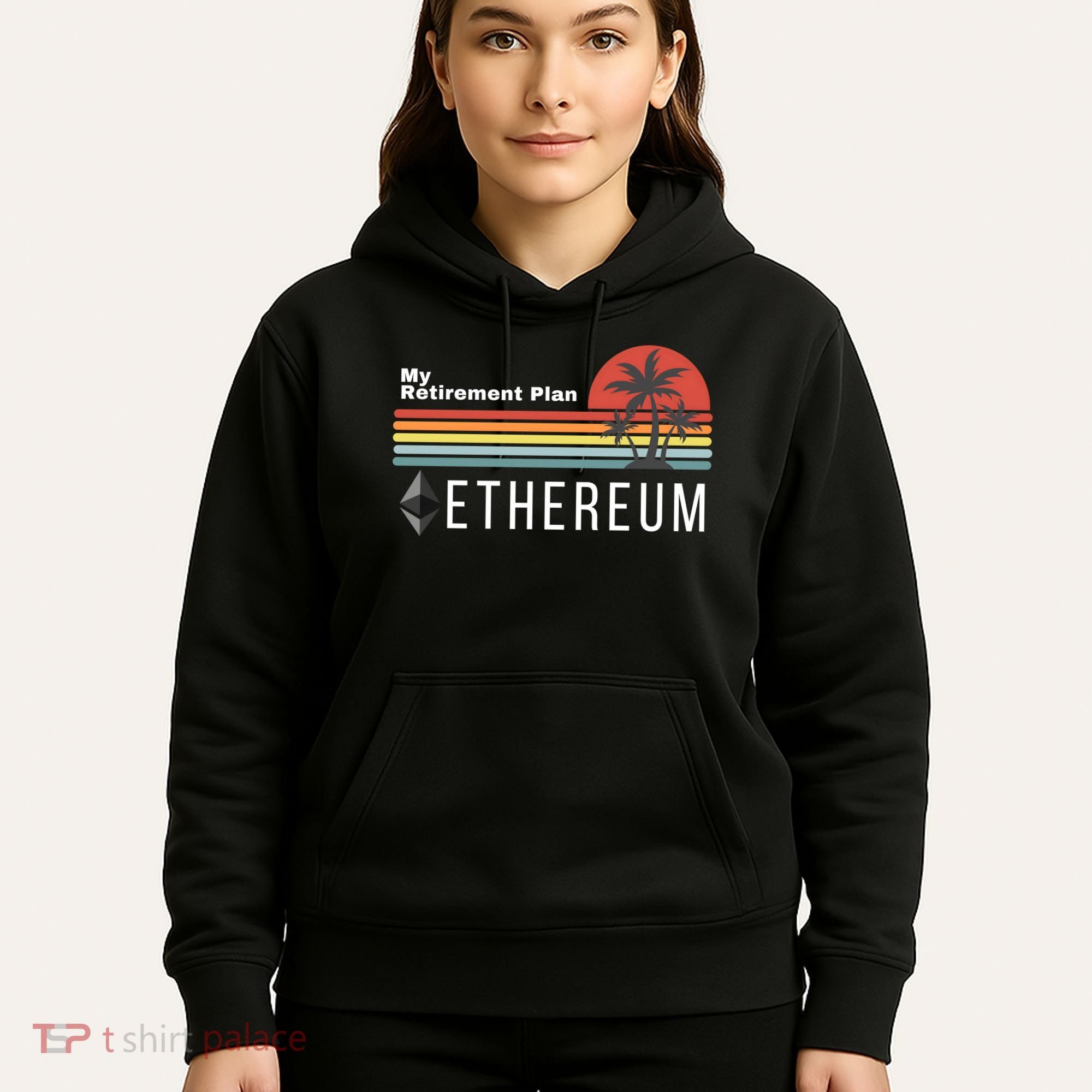 Ethereum My Retirement Plan Blockchain ETH Crypto HODL ETH Hoodie