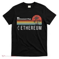 Ethereum My Retirement Plan Blockchain ETH Crypto HODL ETH T-Shirt thumb 0