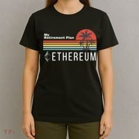 Ethereum My Retirement Plan Blockchain ETH Crypto HODL ETH T-Shirt thumb 4