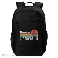 Ethereum My Retirement Plan Blockchain ETH Crypto HODL ETH Backpack thumb 0