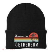 Ethereum My Retirement Plan Blockchain ETH Crypto HODL ETH Beanie thumb 0