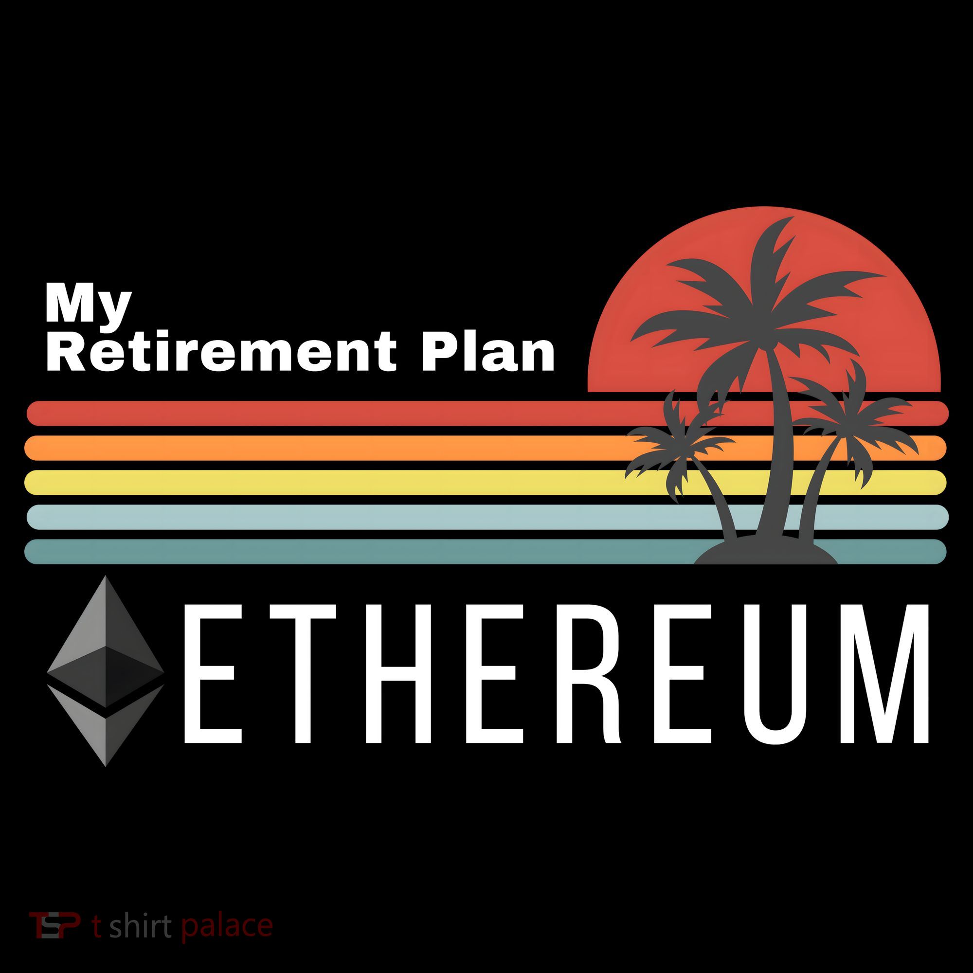 Ethereum My Retirement Plan Blockchain ETH Crypto HODL ETH Women's Hoodie