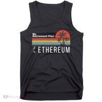 Ethereum My Retirement Plan Blockchain ETH Crypto HODL ETH Tank Top thumb 0