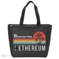 Ethereum My Retirement Plan Blockchain ETH Crypto HODL ETH Tote Bag thumb 0