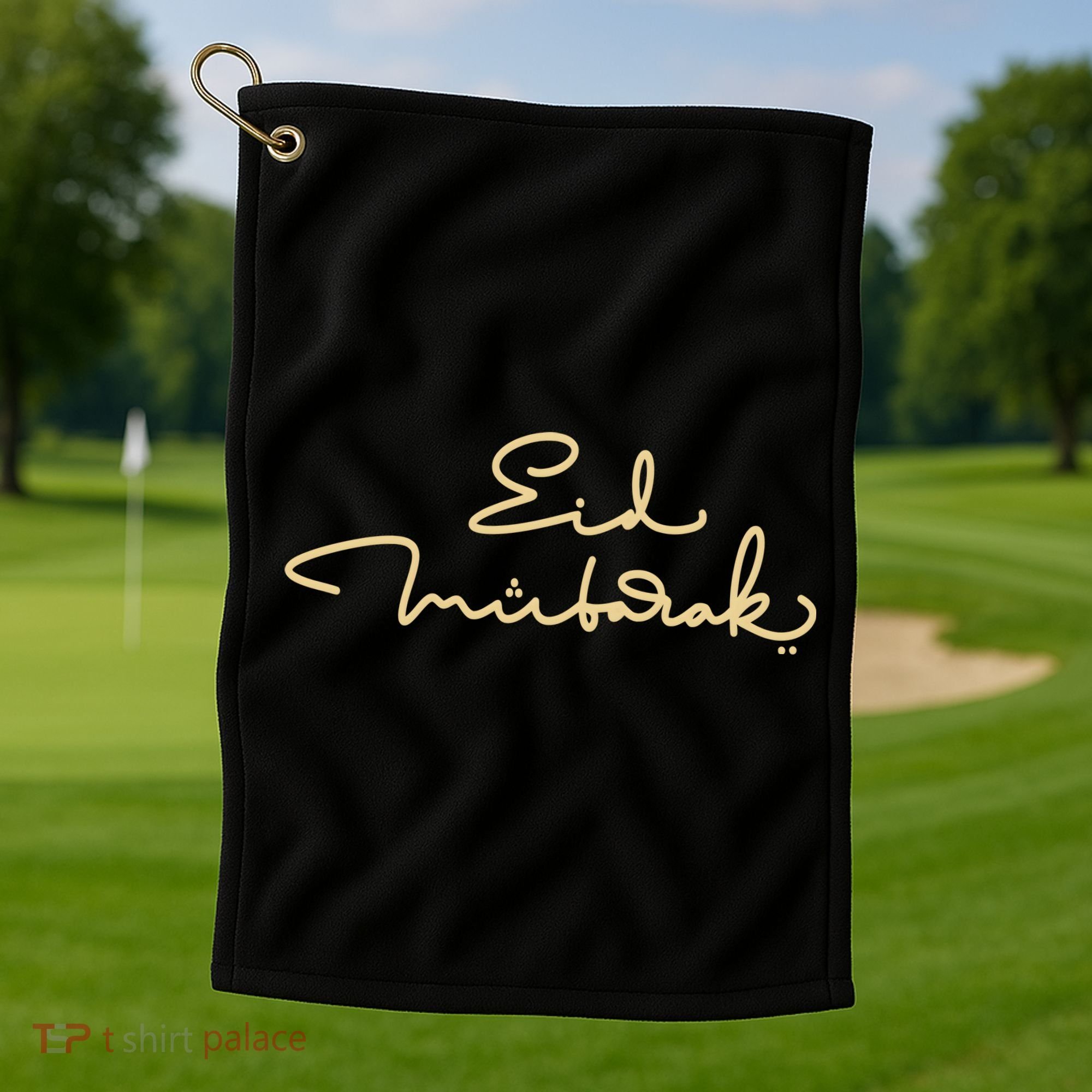 Eid Mubarak Ramadan Golf Towel