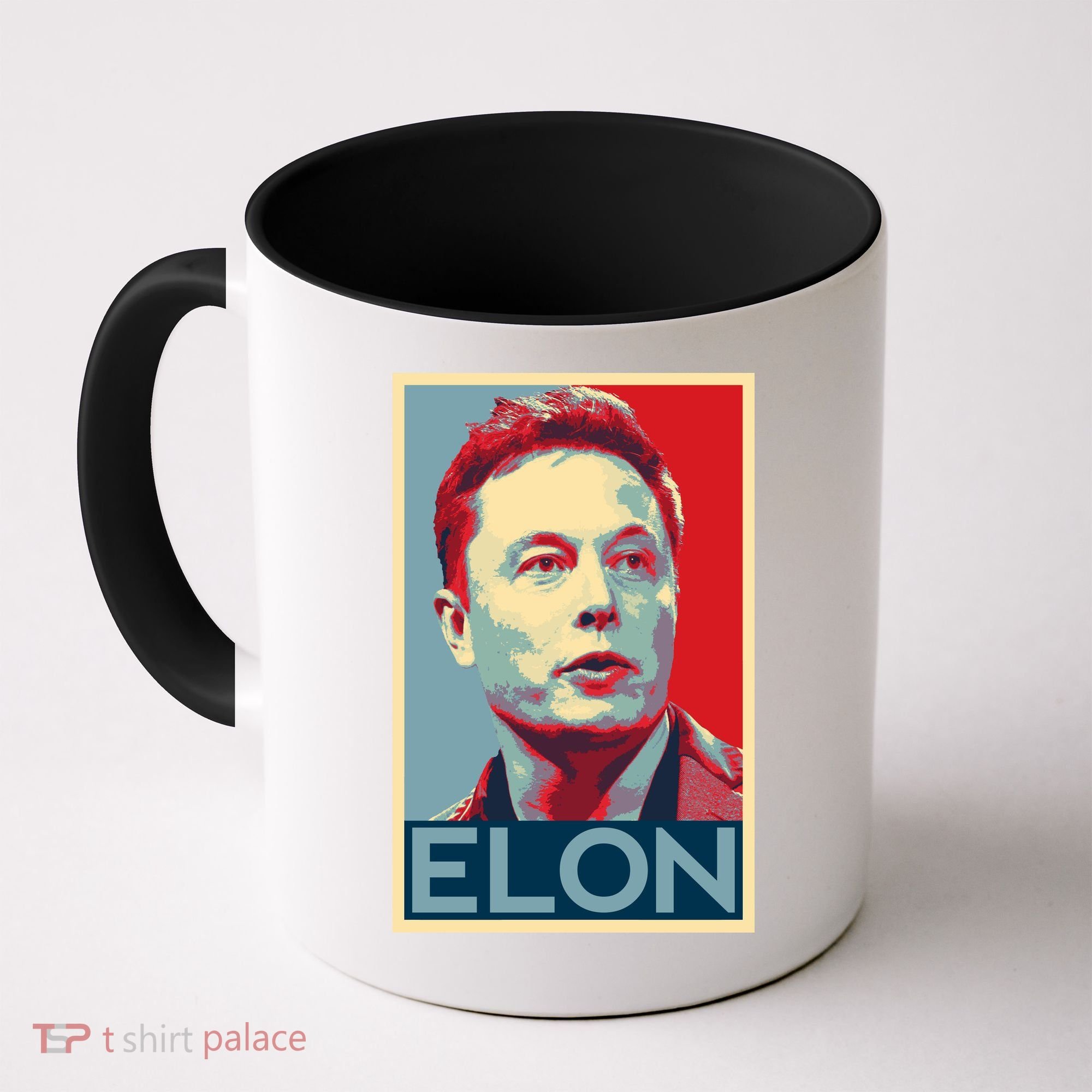 Elon Musk Retro Coffee Mug
