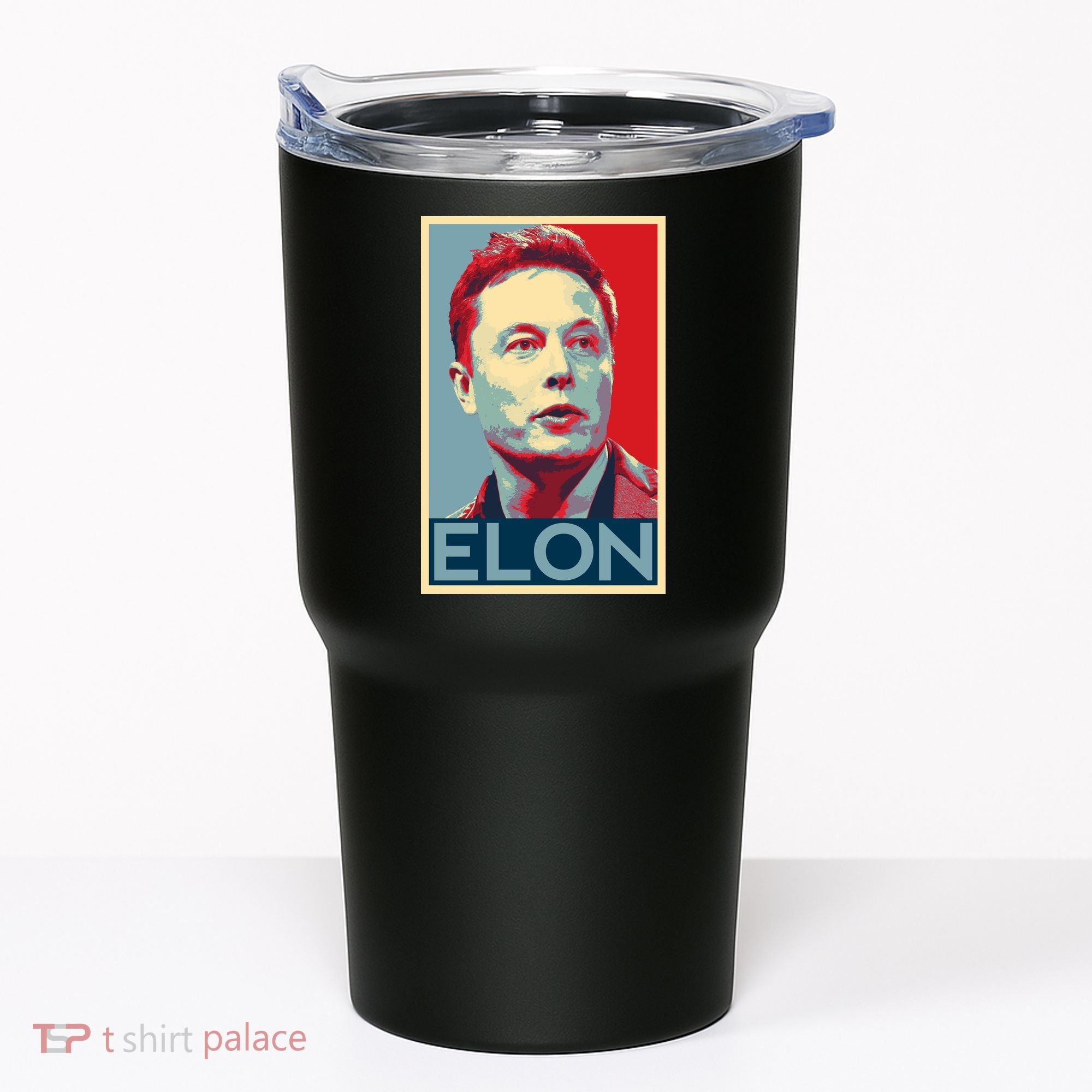 Elon Musk Retro Tumbler