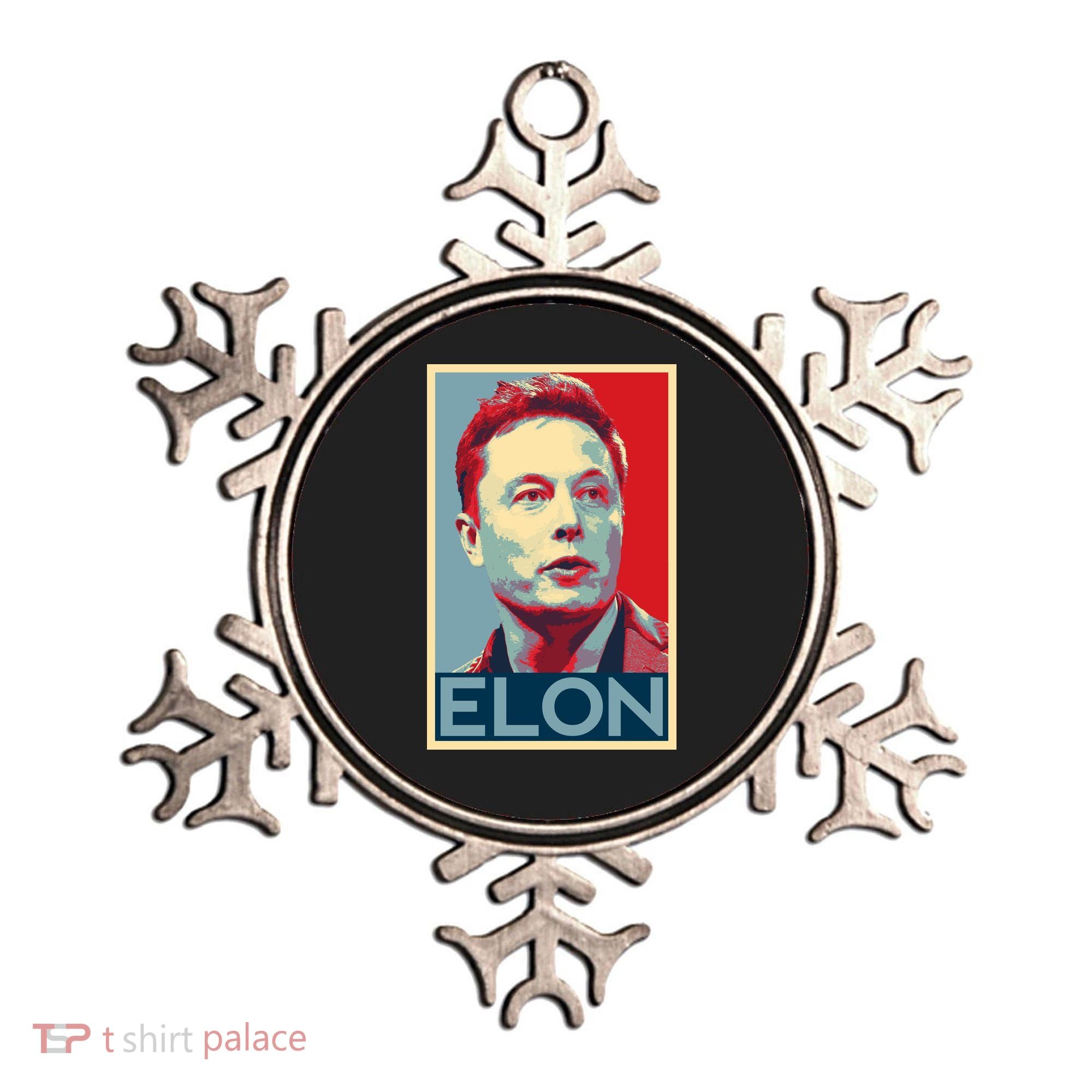 Elon Musk Retro Ornament