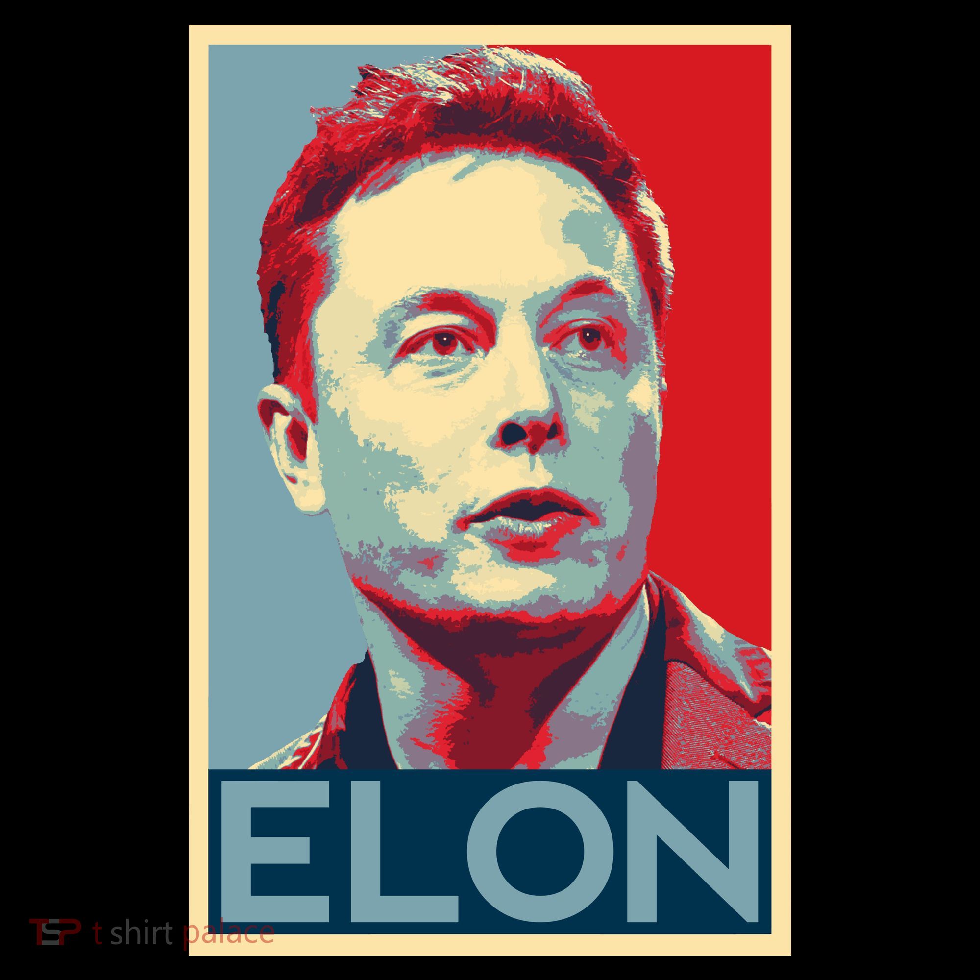 Elon Musk Retro Ornament