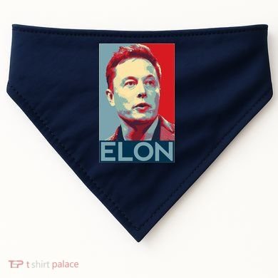 Elon Musk Retro USA-Made Doggie Bandana