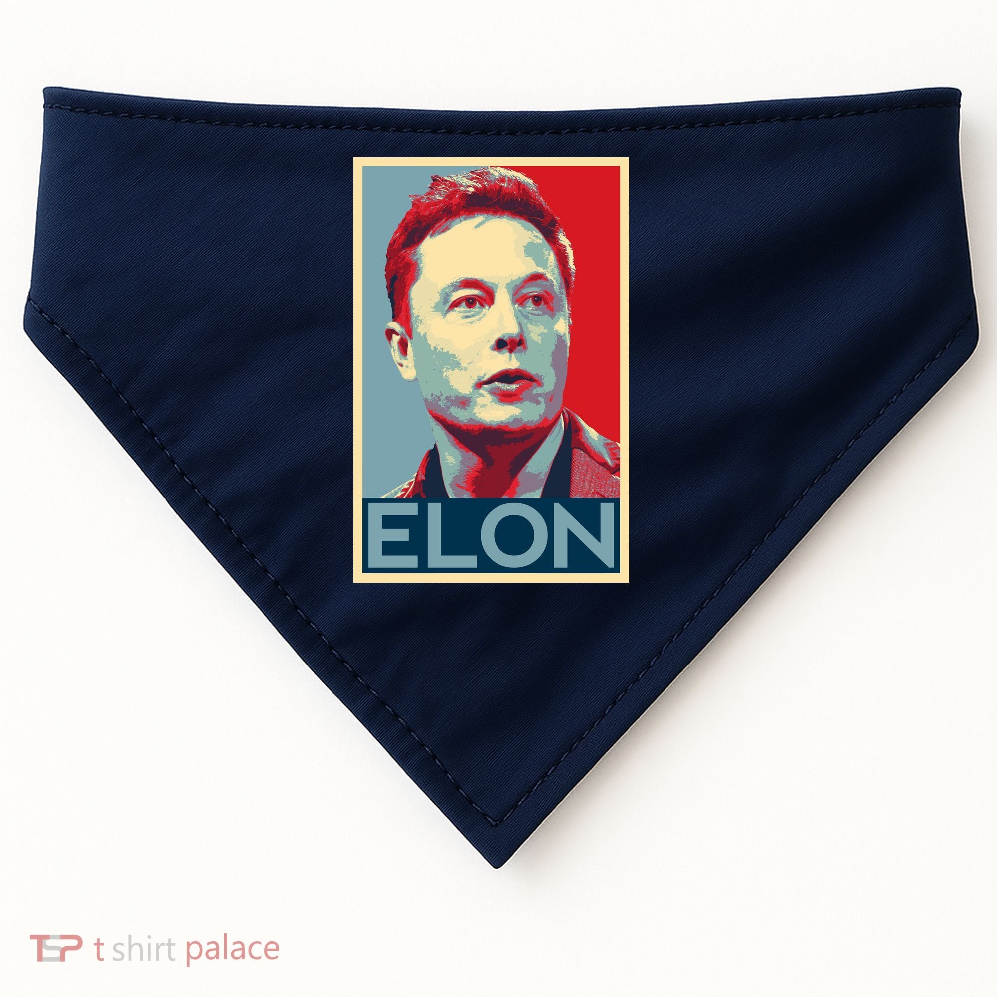 Elon Musk Retro USA-Made Doggie Bandana